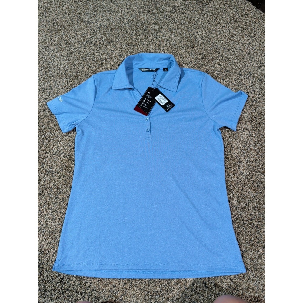 NEW Travis Matthew W Coto Performance Lightweight Women's Blue Embroidered Logo